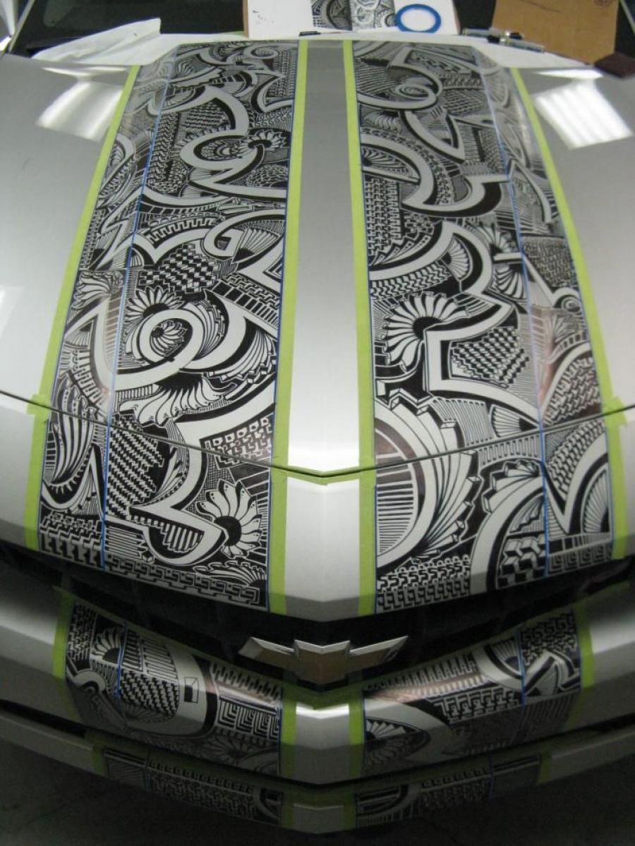  Chevrolet Camaro Sharpie by Chris Dunlop 2011 года  (фото 2 из 9)